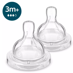 Соска силіконова Philips Avent Anti-Colic SCY763/02 Середній потік від 3 місяців №2 в місті Львів : ціни, характеристика. - фото №1 Соска силіконова Philips Avent Anti-Colic SCY763/02 Середній потік від 3 місяців №2 в місті Львів : ціни, характеристика.