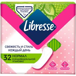 Прокладки Libresse Normal №32 в місті Харків : ціни, характеристика. 