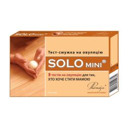 Тест-смужка Solo mini для визначення овуляції №5 ціна