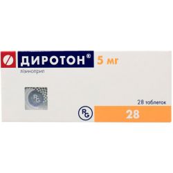 Диротон 5 мг таблетки №28 в интернет-аптеке