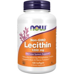 Лецитин NOW Lecithin 1200 мг м'які гелеві капсули №100 в місті Одеса : ціни, характеристика. 