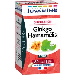 Juvamine (Жувамін) Гінкго + гамамеліс Циркуляція капсули №30 в місті Запоріжжя : ціни, характеристика. 