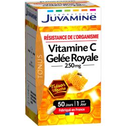 Juvamine (Жувамін) Вітамін C + маточне молочко Сила організму капсули №50 в місті Одеса : ціни, характеристика. 