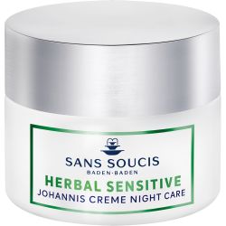 Крем Sans Soucis (Сан Сусі) Herbal Sensitive нічний для чутливої, сухої шкіри 50 мл замовити - фото №1 Крем Sans Soucis (Сан Сусі) Herbal Sensitive нічний для чутливої, сухої шкіри 50 мл замовити