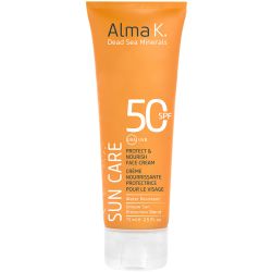 Крем Alma K. (Алма К.) сонцезахисний для обличчя захист+живлення SPF50 75 мл в місті Чернігів : ціни, характеристика. 