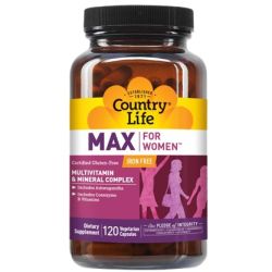 Country Life (Кантрі лайф) Max for Women без заліза капсули №120 недорого