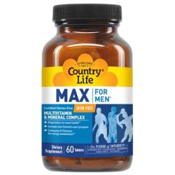Country Life (Кантрі лайф) Max For Men без заліза таблетки №60 в місті Львів : ціни, характеристика. 