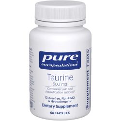 Pure Encapsulations Таурін 500 мг капсули №60 в Дніпрі : ціни, характеристика. 