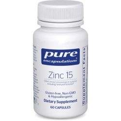 Pure Encapsulations Zinc Цинк пиколинат 15 мг капсулы №60 в Днепре : цены, характеристики. 