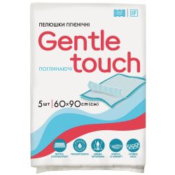 Пеленки Gentle Touch гигиенические поглощающие 60х90 см №5  фото