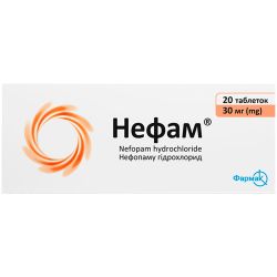 Нефам 30 мг таблетки №20 в городе Харьков : цены, характеристики. 