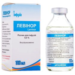 Левинор 0,5% раствор 100 мл цена