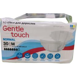 Подгузники Gentle touch (Джентл тач) для взрослых р. М №30 в Днепре : цены, характеристики. 
