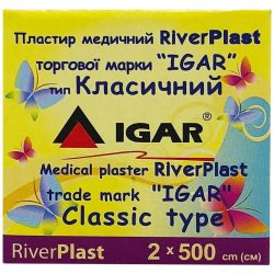 Лейкопластырь Riverplast (Риверпласт) катушка 2 см х 500 см цена