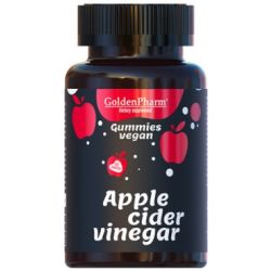 Веганський мармелад яблучний оцет Apple Cider Vinеgаr цукерки жувальні №60 в аптеці