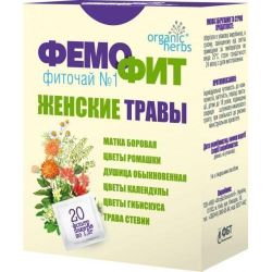 Фіточай Фемофіт №1 1.5 г №20  в місті Харків : ціни, характеристика. 