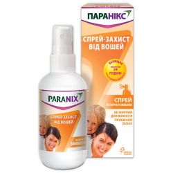 Параникс спрей-защита от вшей 100 мл в городе Запорожье : цены, характеристики. 