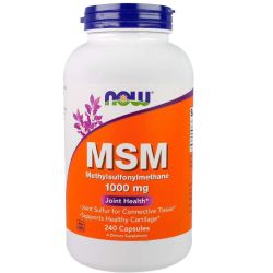 Now Foods MSM Метилсульфонілметан 1000 мг капсули №240 недорого