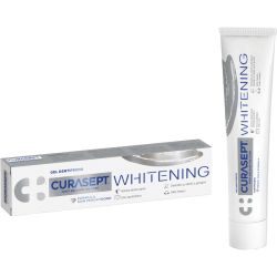 Зубна паста Curasept Whitening, відбілююча, з перекисом водню та ПВП, 75 мл в місті Кривий Ріг : ціни, характеристика. 