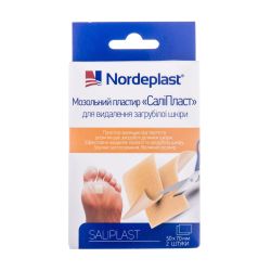Пластырь мозольный Nordeplast СалиПласт для удаления загрубевшей кожи 50 мм x 70 мм №2 в Днепре : цены, характеристики. 