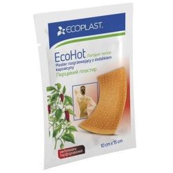 Пластир перцевий перфорований EcoPlast EcoHot лагідне тепло 10 см х 15 см №1 в місті Запоріжжя : ціни, характеристика. 