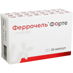 Феррочель Форте 300 мг капсули №30 в місті Одеса : ціни, характеристика. 