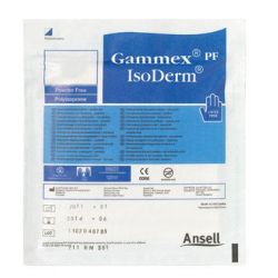 Перчатки Gammex IsoDerm Sensitive хирургические без пудры р. 7.5 в городе Винница : цены, характеристики. 