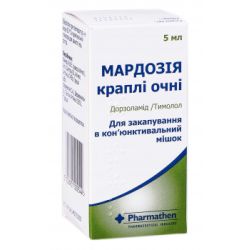 Мардозия глазные капли 5 мл в городе Одесса : цены, характеристики. 
