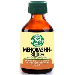Меновазин-Вішфа розчин спиртовий 40 мл в місті Кривий Ріг : ціни, характеристика. 