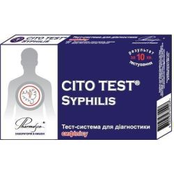  Тест CITO TEST Syphilis для діагностики Сифілісу в Дніпрі : ціни, характеристика. 