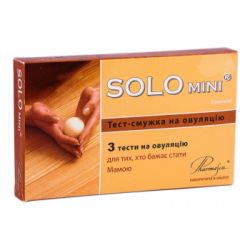 Тест-полоска для определения овуляции Solo mini №3 купить
