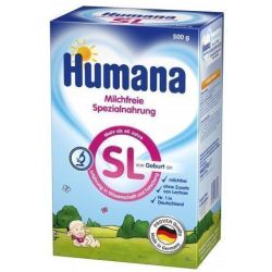 Смесь безмолочная Humana на основе изолята соевого белка 500 г заказать