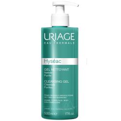 Гель Uriage (Урьяж) Hyseac очищуючий для обличчя 500 мл недорого