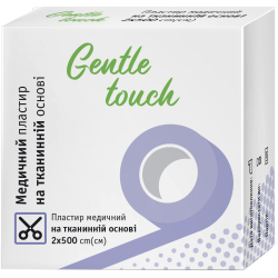 Пластир Gentle touch медичний на тканинній основі 2 см х 500 см в місті Запоріжжя : ціни, характеристика. 