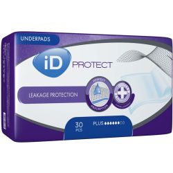 Пеленки гигиенические ID Protect Plus 40x60 №30 в городе Николаев : цены, характеристики. 