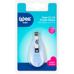 Детские кусачки-клипер Wee Baby (Ви Бэйби) для ногтей с рукояткой фото