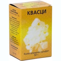 Квасцы алюмокалиевые 50 г в интернет-аптеке