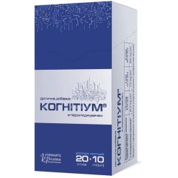 Когнітіум розчин питний по 10 мл стіки №20 в місті Запоріжжя : ціни, характеристика. 