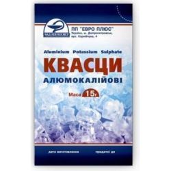Квасцы алюмокалиевые (порошок) 15 г  купить