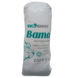 Вата Экобинт медицинская нестерильная зиг-заг 100 г  в Днепре : цены, характеристики. 