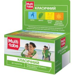 Мульти-Табс Классический таблетки №30 цена