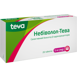 Небіволол-Тева 5 мг таблетки №28 ADD
