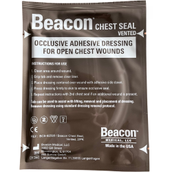Пов'язка оклюзійна вентильована Beacon Chest Seal, 2 шт. в упаковці в інтернет-аптеці