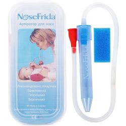 Аспиратор назальный Nosefrida (Нозефрида) детский фото