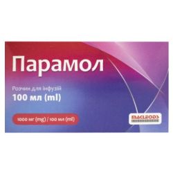 Парамол 1000 мг/100 мл раствор для инфузий контейнер 100 мл ADD