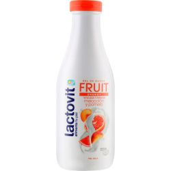 Гель для душу Lactovit (Лактовіт) Fruit Energy Персик та грейпфрут, 600 мл в місті Чернігів : ціни, характеристика. 