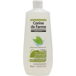 Шампунь Corine de Farme (Корін де Фарм) для жирного волосся очищувальний з екстрактом зеленого чаю 750 мл в місті Одеса : ціни, характеристика. 