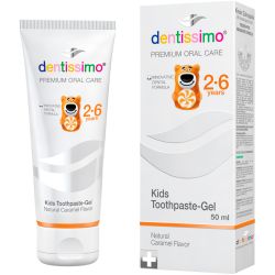 Зубная паста Dentissimo Kids With Caramel Aroma (2-6 лет) 50 мл в городе Чернигов : цены, характеристики. 