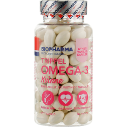 Концентрат Biopharma Tripple Omega-3 с витаминами и фолиевой кислотой для женщин капсулы №120 в городе Одесса : цены, характеристики. 